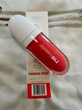TYS Beauty lip butter gloss- Sheer Passion Fruit